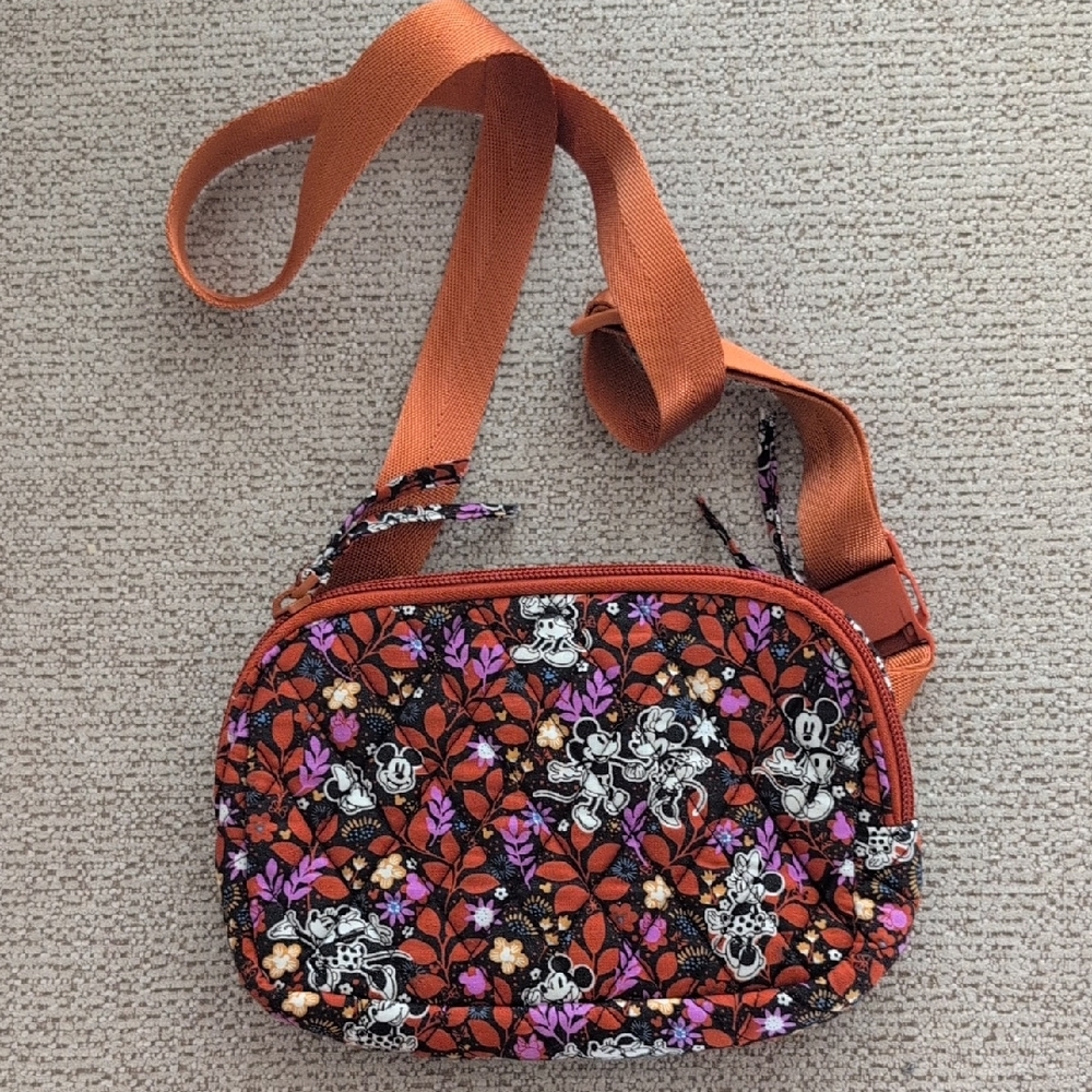 Disney Vera Bradley Mickey And Minnie Belt Bag